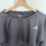 Adidas cropped running sweatshirt Image 2