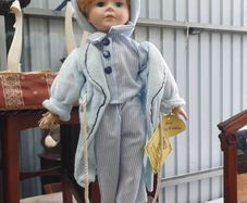 vintage decorative porcelain collector's dolls