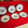 Royal Worcester Herbs Dinnerware , Set of two Rosemary and Black Mustard plates Image 10
