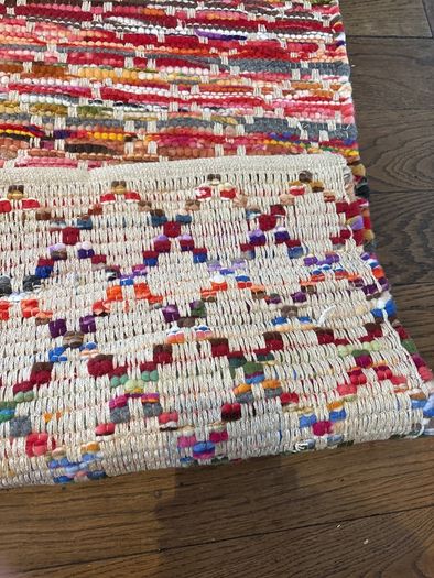 60 by 110 recycled polyester rug