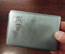 Silver plate case