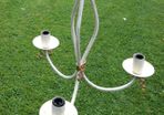 DAR RIB0333M Cream metal Ceiling Light