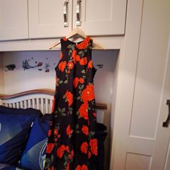 Red flower Dress