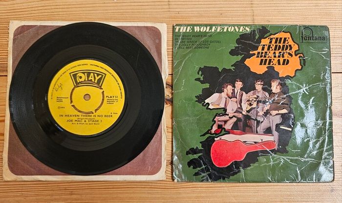 Irish Music 7 inch Vinyl Records - Vintage Vinyl Records