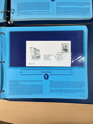 Great Historical Stamps First Day Covers 2 Binders - Job Lot - 102 pages