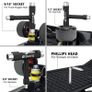 All-In-One Skate Tools Multi-function Portable Skateboard T Tool Accessory with T-type Allen Key and L-type Phillips Head Wrench Screwdriver Image 3
