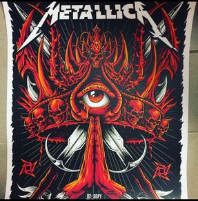 Metallica Limited poster sept 2017