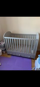 Cot - Wooden with Three Drawers