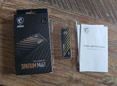 Msi Spatium M461 2tb M.2