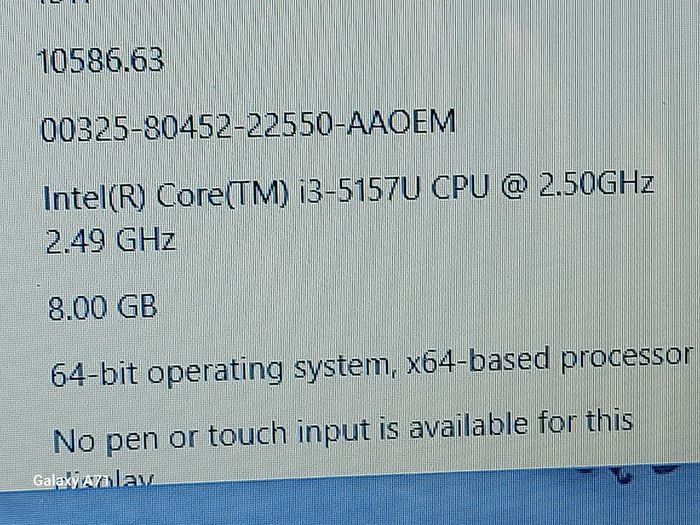 HP Pavilion 15.6 inch Laptop, Blue, Intel Core i3-5157U, 2.5GHz, 8GB Ram, 1 Terrabyte HDD, Windows 10, Microsoft Edge, Opera, Firefox, avast, VLC