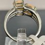 Sterling silver ring with Opals Image 10