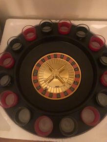 Roulette shot drinking game