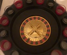 Roulette shot drinking game