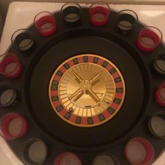 Roulette shot drinking game