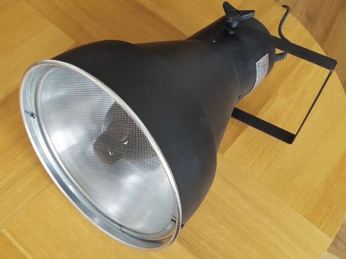 Spotlight (milano Italy) Tripod/Stage Light With UV Black Light Bulb