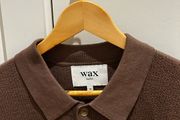 Wax London knitted polo shirt M regular fit (never worn)