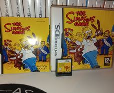 The Simpsons game Nintendo ds complete and working order