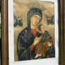 Old religious prints in original frames Image 9