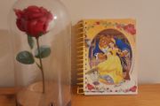 Beauty &amp; the Beast Rose Dome and Belle Notebook