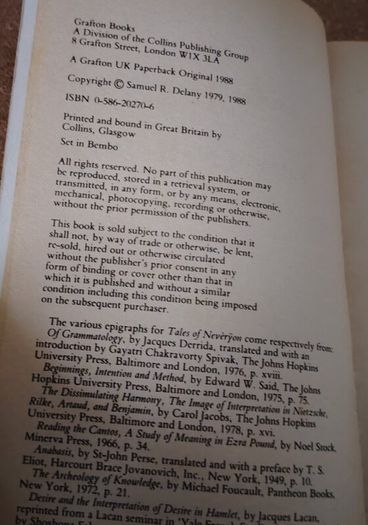 Vintage Tales of Neveryon 1988 Samuel R. Delany