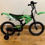 16 Inch Moto X Motocross-Style Bike Green Image 2