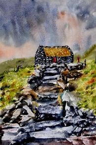 cottage watercolour