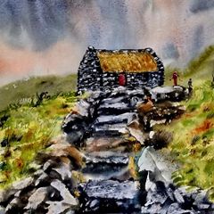 cottage watercolour