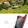 Brand New Outdoor Camping Chairs Folding Moon Chair Portable Extended Hiking Seat Beach Fishing Chair Ultralight Garden Picnic Furniture Image 4