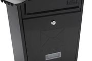 Powder Coated Galvanised Steel Classic Post Box Multiple Colours Available (free Postage)