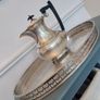 Vintage Sheffield Silver Plated Tray & Tea Pot Image 7
