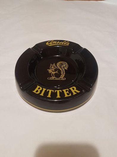 ansells bitter ceramic ashtray ,prefect condition, collectors item,,price includes post to anywhere in ireland thank you, hard to come by