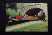 Horseboat " Hyades" Grand Western Canal , Devon - Postcard