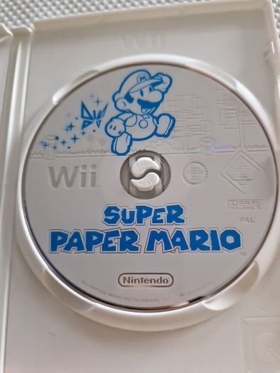 Super Paper Mario Nintendo Wii Games Original