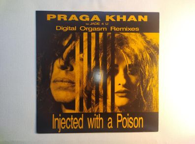 Praga Khan - Injected With A Poison - Blow-Up Records - GERMAN Pressing - Incl. ADAM'S POWER Mix!