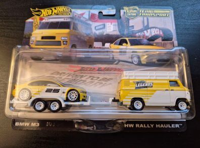 Hot Wheels BMW M3 Legends Tour Team Transport