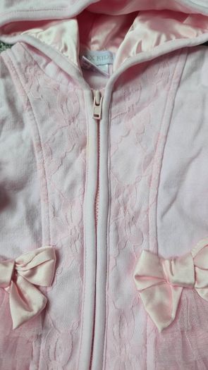 Pink baby girls jacket