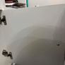 White IKEA Kallax Insert with Door & Knob Image 2