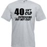 40 Isnt Old Depressing But Not Old  Mens Funny 40th birthday gift Image 3