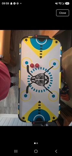 air hockey  table