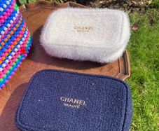 Chanel cosmetic bags 15 euro each