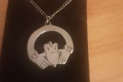 Jewellery/Celtic Collection .. Claddagh Brooch and Pendant on a Chain Both for 14.00euro .. Price Drop