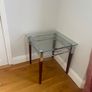 Glass and Chrome Side-table Image 3