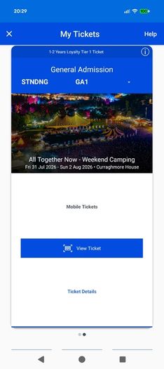 All Together Now Tickets