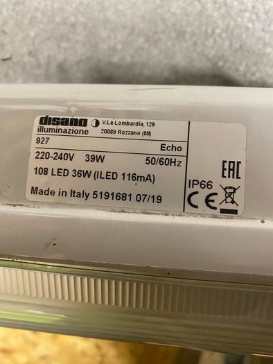 Led light Disano 130 cm