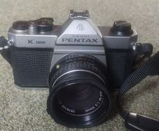 Pentax K1000 SLR camera