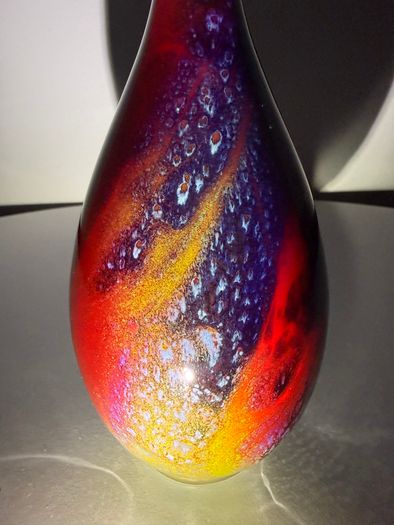 Masterpiece Antique Royal Doulton - SUNG Flambe Vase - Signed by both Noke and Moore (c.1925)