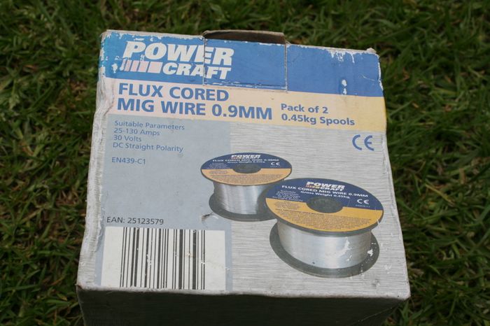 Power craft Flux Cord Mig wire 0,9mm