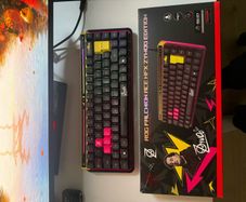 Asus Falcon x Zywoo rapid trigger gaming keyboard. Not wooting