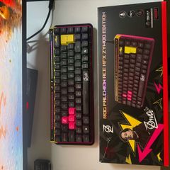 Asus Falcon x Zywoo rapid trigger gaming keyboard. Not wooting