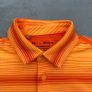 Orange Under Armour Golf Polo T-Shirt Image 4